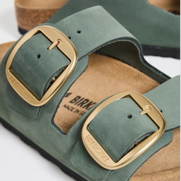 Birkenstock Arizona Big Buckle Sandals Nubuck leather EU40 - Picture 10 of 11